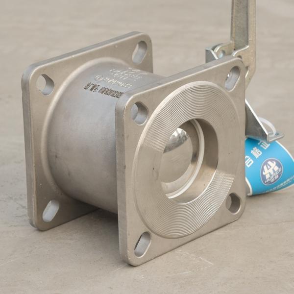 1.6Mpa Nominal Pressure Stainless Steel Square Ball Valve for Oil Tank Truck Accessories 4 Inch Square Flange Shape