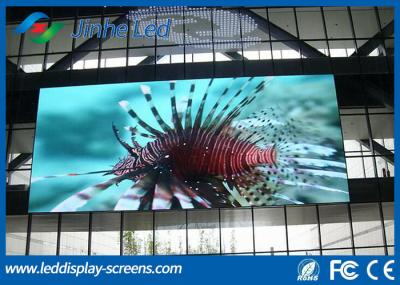 High Brightness full color led signs , P6 outdoor led video display High Efficiency