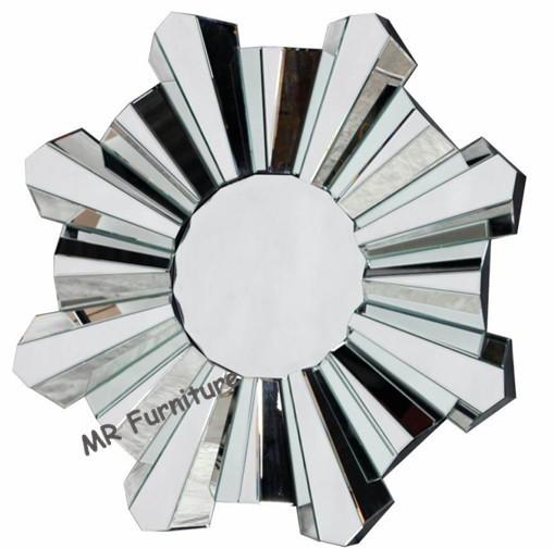 Romantic Wall Mirrors For Bedroom , 80cm Diameter Decorative Wall Mirrors