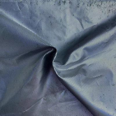 100% Poliéster 50D*50D 290T Poly Taffeta com prata
