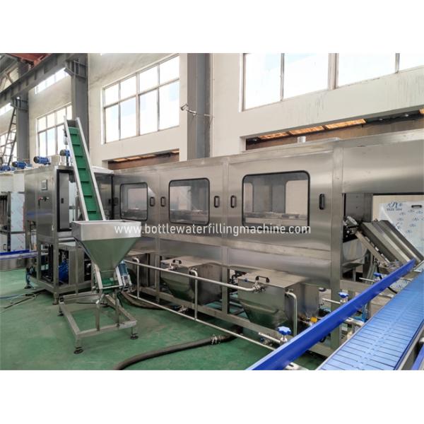 600BPH 5 Gallon Water Filling Machine Multiwashing Liquid Spray Washing