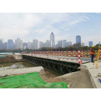 Deck Continuous Steel Truss Bridge Fast Delivery Modular Bailey For Emergency Use