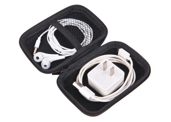 Fordable Travel Plastic Containers , Cable Storage Organizer With EVA Polyester Material