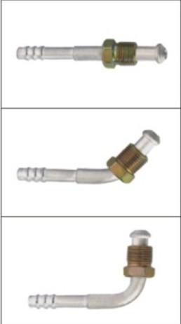 #6 #8 #10 #12 Quick joint Al jacktet2/Straight 45° 90°Shape / auto air conditioning hose fitting