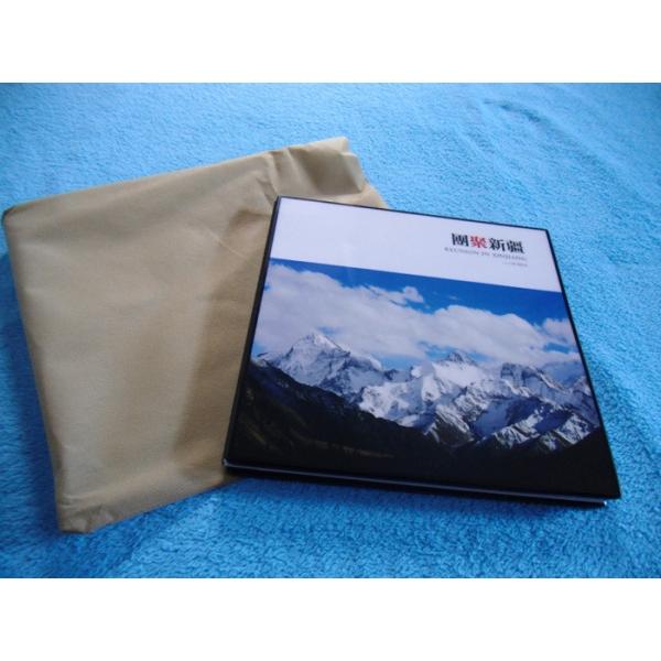 Classic 10x14 Vertical Crystal Cover Wedding Album for Pregnancy / Business