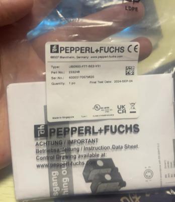 Piezas Pepperl+Fuchs UBE800-F77-SE2-V31 233248 20-30VDC Barrera ultrasónica de haz pasante en miniatura