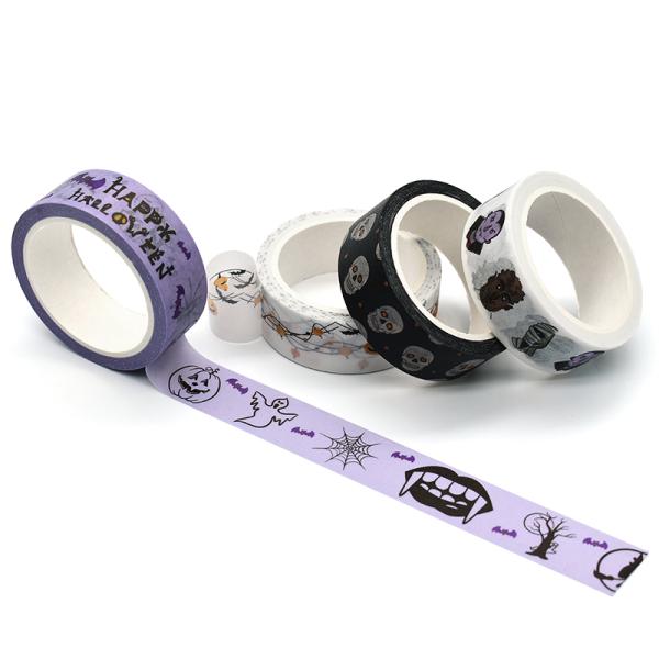 No Residue Decorative Printed Washi Masking Tape