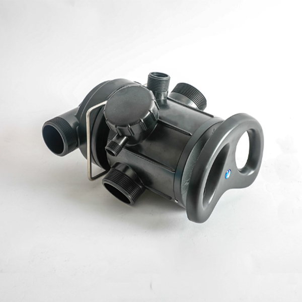 10000LPH Multi Functional Water Softener Control Valve Runxin 61210 F64D Side Mounted