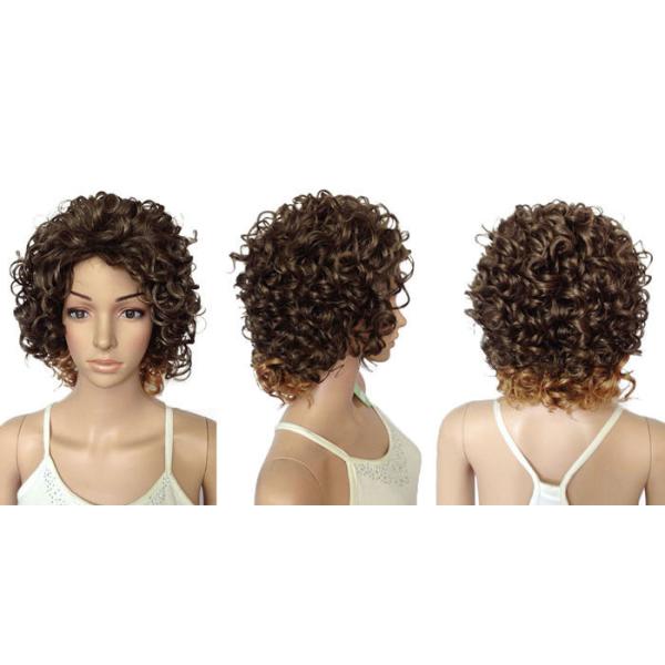 6 inch -36 inch Heat Resistant Short Curly Bob Wigs For Black Women