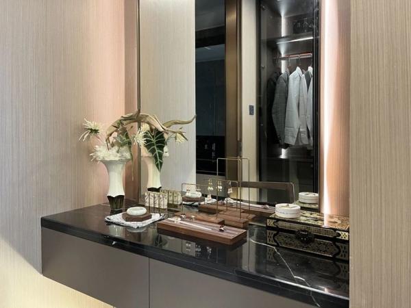 Armoires de salle de bain personnalisées Unité de vanité de vestiaire avec finition taupe légère anti-rouille