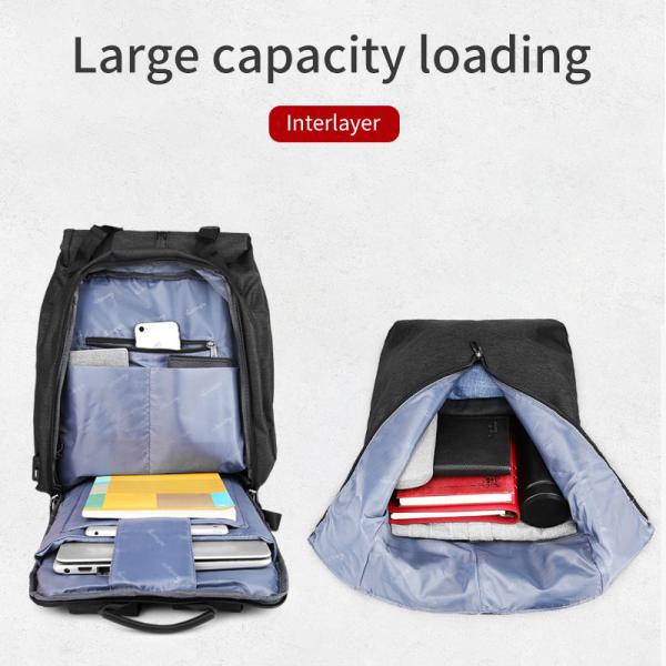 Vente à chaud d'usine OEM logo personnalisé hommes école sac à main d'affaires imperméable à l'eau Voyage sac à dos portable USB