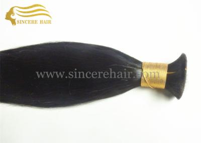 20 Straight Hair Extensions Bulk Hair for sale, 20 Black Straight Real Virgin Remy Human Hair Bulk Extensions For Sale