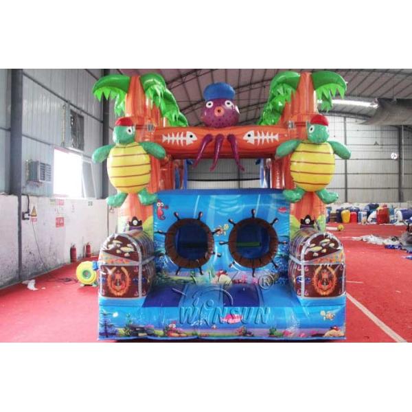 Treasure Island Inflatable Bounce House Combo WSC-277 Customized Size