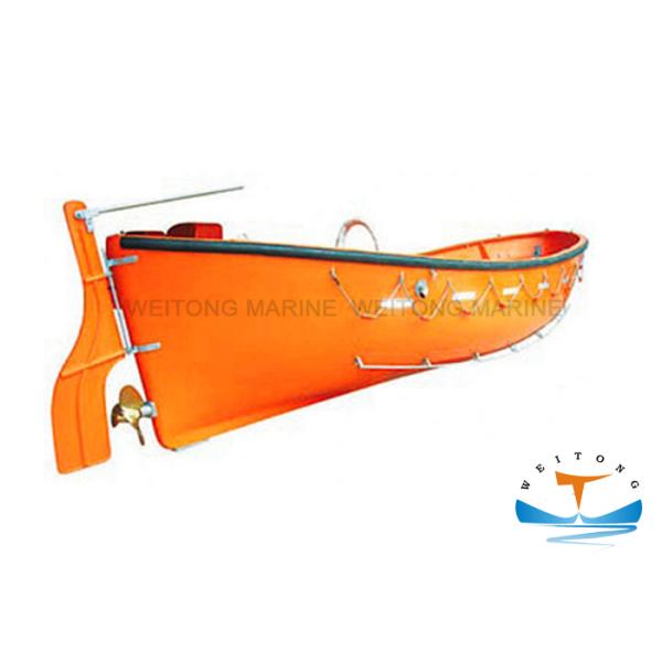 FRP Open Type Lifeboat Solas Approval with Outboard Engine