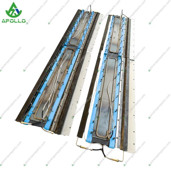 High Efficiency Asphalt Paver Screed Plates Easy Assembly AB600-3TV PN 2310246 Paver Machine Parts