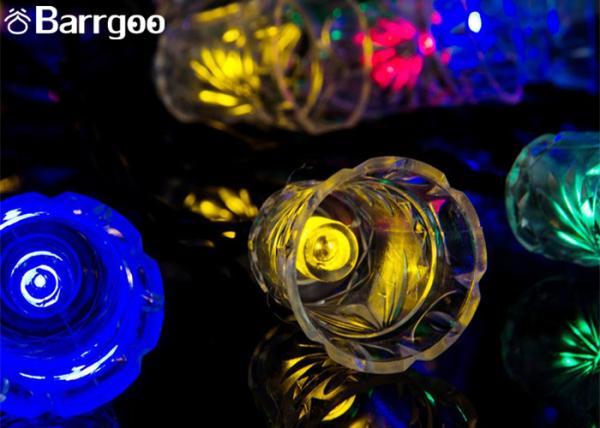 Holiday 6M Bell Solar LED Christmas Lights 30 LED Waterproof For Outdoor Garden