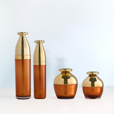 Skin Care Serum Luxury Cosmetic Bottles 30ml 50ml 100ml 110ml Face Cream Jar for Packaging
