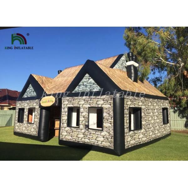 Портативный раздувной шатер паба с полным печатанием цифров