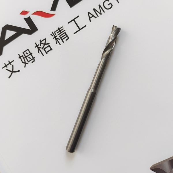 2flute Solid Carbide Flat Bottom Drill Bit Cutting Tool For Stainless Steel Titanium
