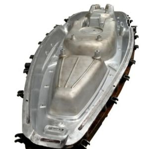 Produits de moulage à rotation en aluminium en argent sur mesure