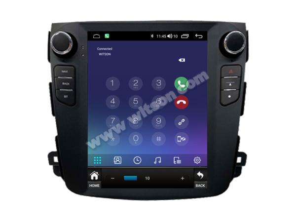 9.7'' Tesla Vertical Screen For Mitsubishi Outlander xl 2 Peugeot 4007 2006- 2012 Android Car Multimedia Player