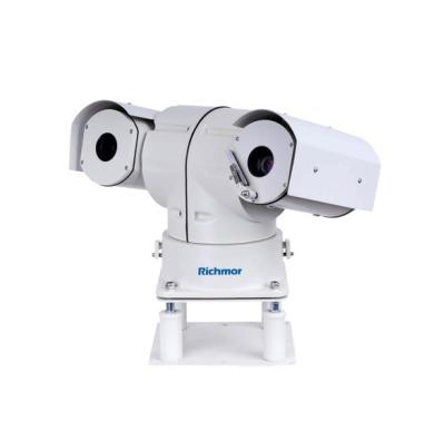 Outdoor Waterproof High Speed Rotate Car Thermal Camera With 4 Channel PTZ Controller