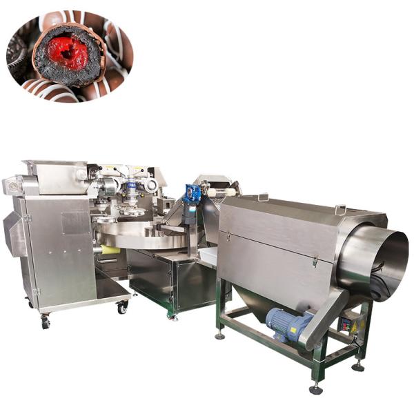 Automatic Ball Shape Brigadeiro Chocolate Truffle Making Machine 304 SS