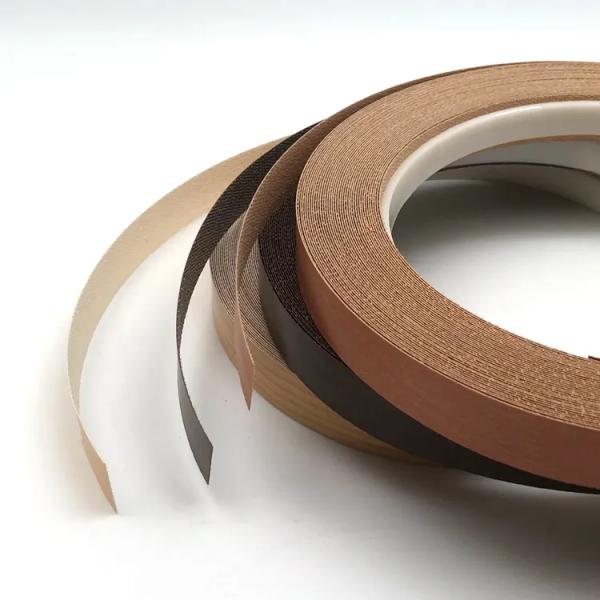 Furniture PVC Laminate Edge Banding Tape White Oak Color Finish ABS Melamine Plastic Acryl Wood Grain Eco-Friendly