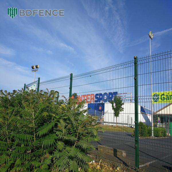 Fruit Shop painted Security V Mesh Fencing Display Fence