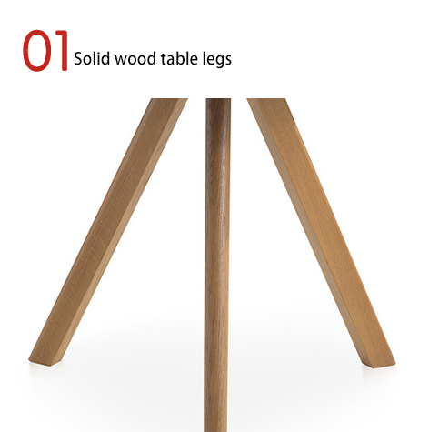 Muebles comerciales Recepción redonda Mesa y silla Combinación de mesa de conferencias de madera de acero antiguo para escritorio