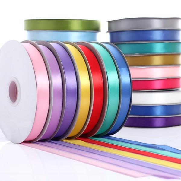Amostra grátis 3-100 mm Single Face Double Face Polyester Silk Satin Ribbon Fornecedores