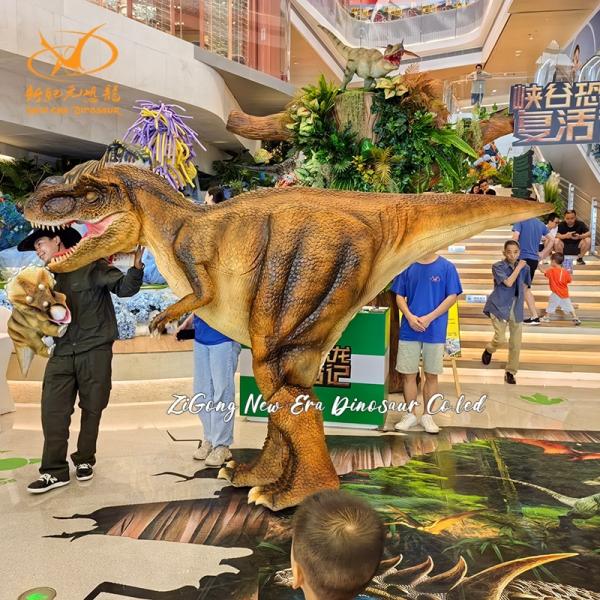 Real Life Looking Dinosaur Costume Waterproof Hidden Legs Dinosaur Clothes