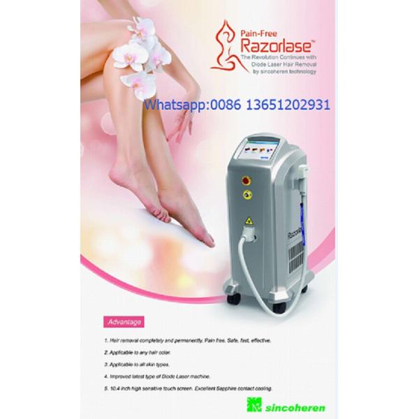 Sincoheren 808nm Diode Laser Hair Removal Beauty Machine/ Diode Laser hair remvoal Permanent hot sale with CE