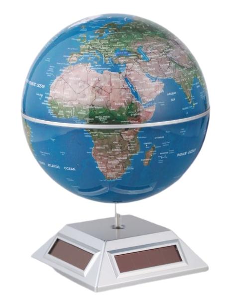 Rotating Solar Powered Globe Toys Solar Educational Toys OEM/ODM Welcomed