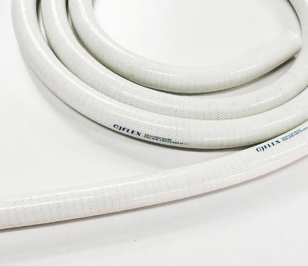 Polyester Reinforced 4m/roll 5/16 Id Food Safe Silicone Tubing OD19mm