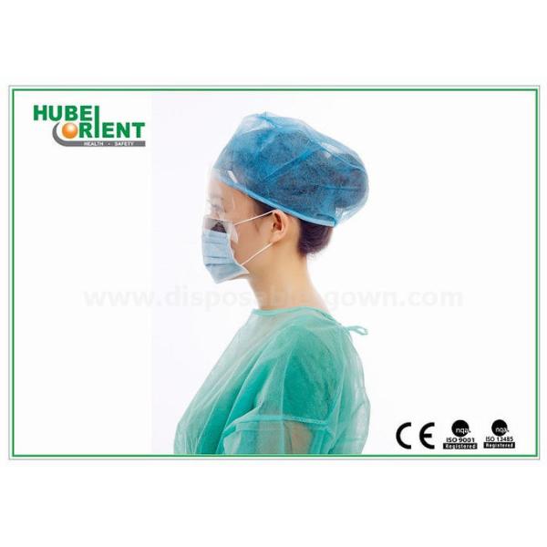 OEM 2 Ply 3 Ply Nonwoven Surgical Face Mask With Anti Fog Visor