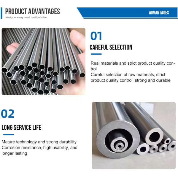 Thick Wall High Precision Steel Pipe Seamless Cold Drawn Steel Tube Customization