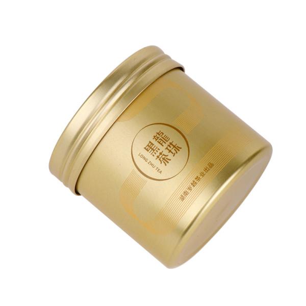 15-250g Silkscreen Screw Top Aluminium Tins Metal Containers With Lids For Storage