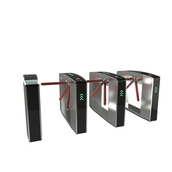304 Stainless Steel QR Code Tripod Turnstile Bus Station Gate