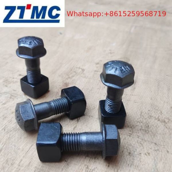 Dozer Track Pad Bolts And Nut For Excavator And Loader 4f3656 4K0367
