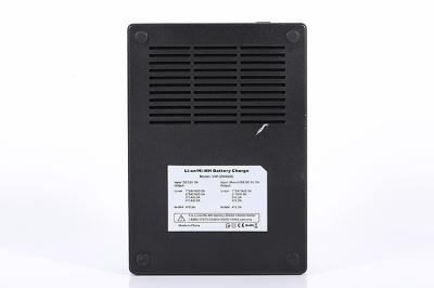 Black 50/60Hz 4 Bay Battery Charger / Smart Rechargeable Battery Charger