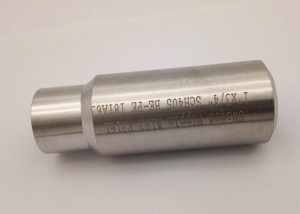 Half Thread 3/4 Sch80s TP317 Stainless Steel Nipple female Thread Nipple
