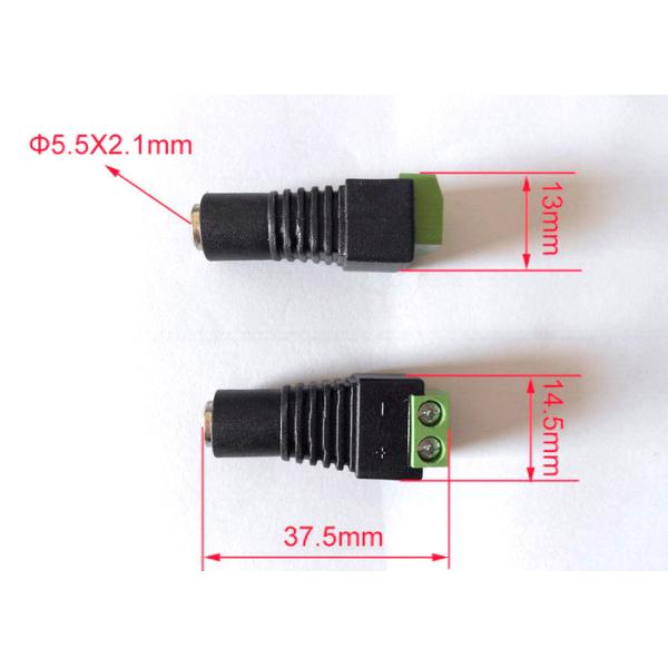 Разъем питания Дк камеры ККТВ женский, женский соединитель штепсельной вилки с терминальным блоком