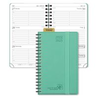 Couverture verte de l'unité centrale de 4.25X6.75inch Mini Planning hebdomadaire 2023 2023 faits sur commande