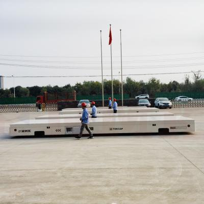 Motorised 15T Heavy Duty Material Handling Carts Omnidirectional Movement