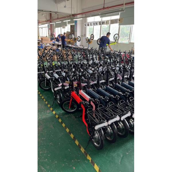 Ехать взрослые велосипедов электрического велосипеда города небольшие электрические городские серый цвет 10.2Ah 14 дюймов