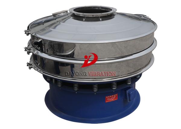 Fully Sealing Structure Rotary Vibrating Screen For Hemp Grading