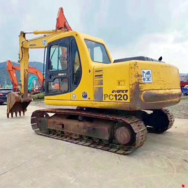 Bomba hidráulica original de 12 toneladas Excavadoras usadas PC120-6 con velocidad de movimiento de 4,2 km/h