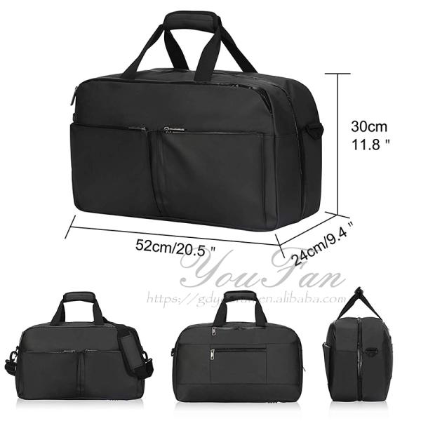 Flight Approved Pilot Travel Duffel Bags Nylon Material Made For Men