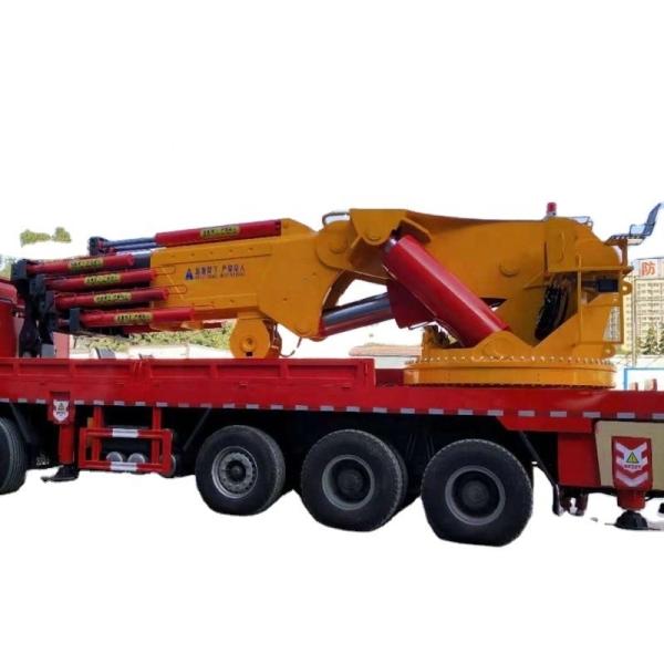 25 Ton Mobile Crane Truck with Maximum Amplitude Angle of 80° and 25000kg Self